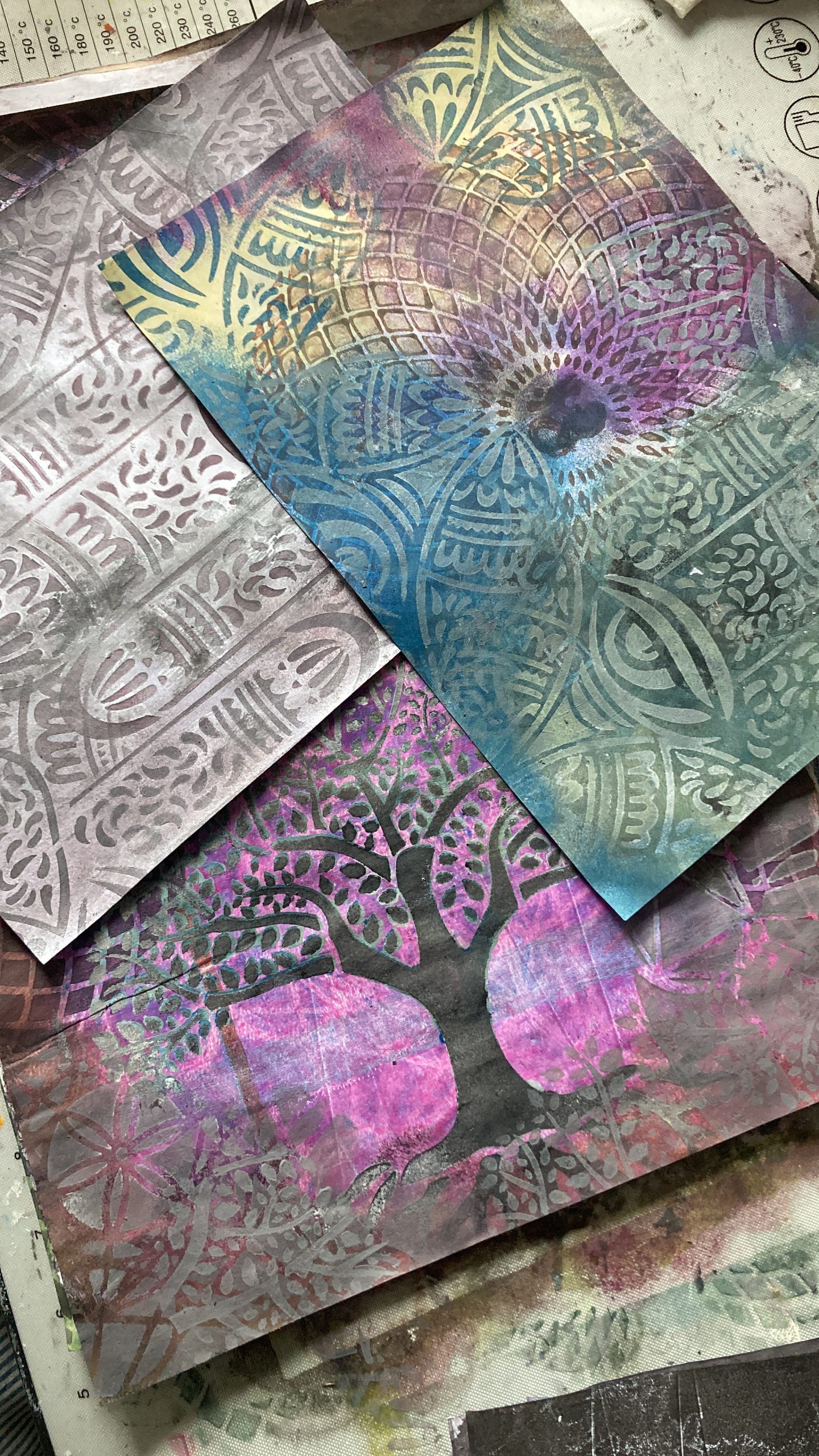 Schablonen – Technik neu interpretiert